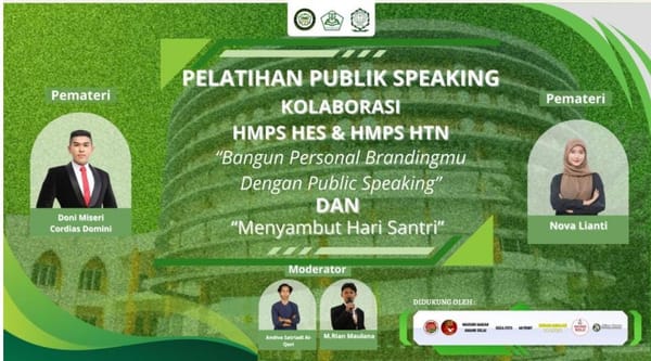 Santri UIN Palangka Raya Belajar Dakwah dan Percaya Diri Lewat Public Speaking