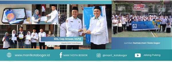 Cinta dalam Kata: MAN 1 Kota Bogor Luncurkan Buku Antologi Puisi “Love Stories”