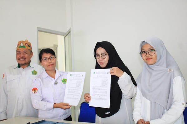IAHN-TP Palangka Raya dan MTs Islamiyah Jalin Kerja Sama Pengembangan Literasi dan Budaya