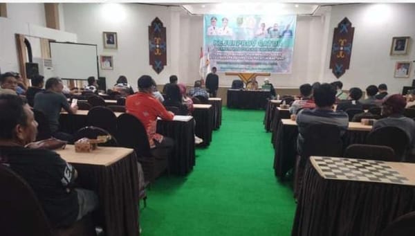 Kejurprov Catur Kalteng 2025 Diikuti 200 Peserta, Prof. Andrie Elia: Bertandinglah dengan Sportif dan Bermartabat