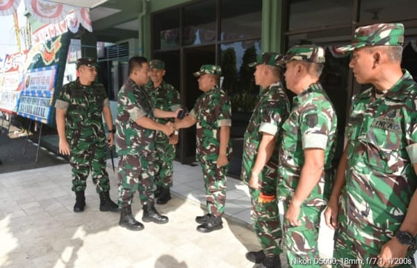 Kodim 1002/HST Terima Kunjungan Tim Wasgiat Bidang Operasi dari Sops Mabesad