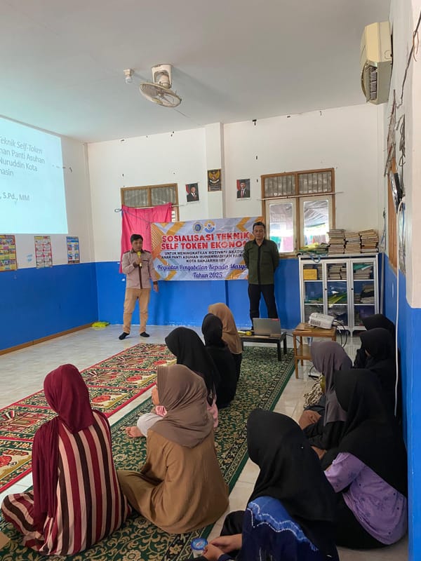 Anak Panti Asuhan Muhammadiyah Nuruddin Antusias Ikuti Sosialisasi Pelatihan Teknik Self-Token Economy