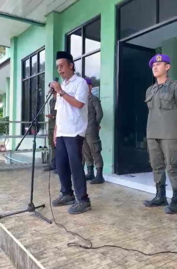 UNUKASE Jadi Tuan Rumah Pembekalan Latihan Dasar Gabungan Komando Resimen Mahasiswa Suryanata Kalsel Tahun 2025