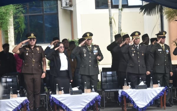 Dandim 1002/HST, Kalsel, Hadiri Upacara Peringatan Hari Sumpah Pemuda ke 97 Tahun 2025