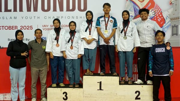Enam Pendekar UIN Malang Harumkan Nama Bangsa di Kejuaraan Taekwondo Internasional Yogyakarta 2025
