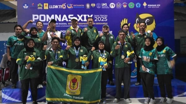 Atlet Unesa Di Pomnas XIX Jateng 2025 Berhasil Mengkoleksi 135 Keping Medali.