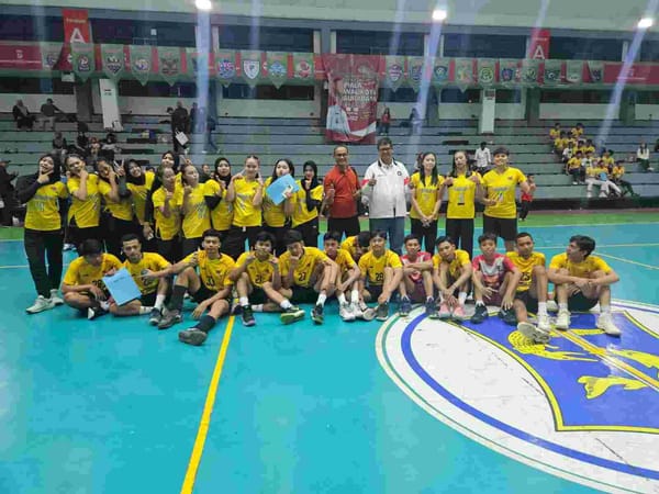 Klub Bola Voli Sidoarjo Rajai Turnamen Bola Voli Antar Klub U - 19 Piala Walikota Surabaya.