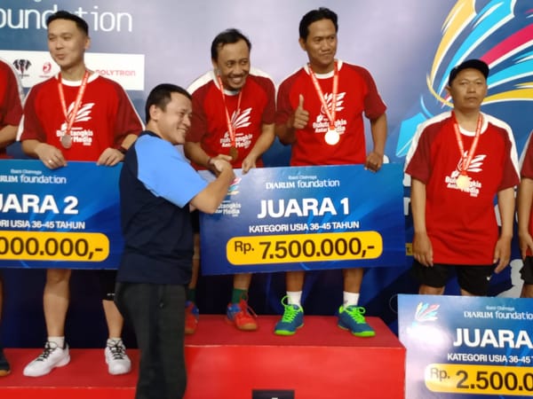 Pasangan Media Kediri Sukses Mempertahankan Juara KBMA 2025.