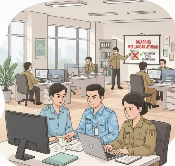 Oknum Pegawai Terjaring Pesta Terlarang Berstatus P3K Pemkab Sidoarjo.