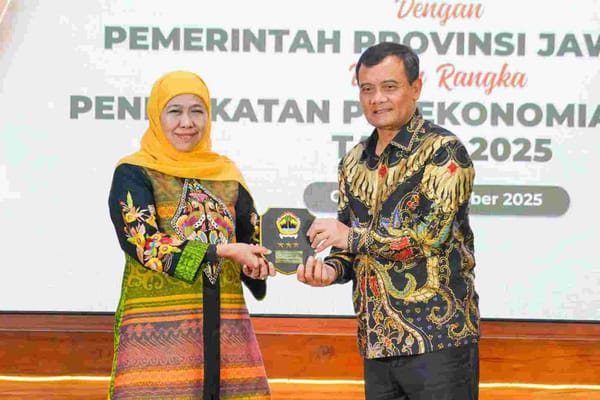 Jatim dan Jateng Teken 11 Kerja Sama Strategis, Dorong Pertumbuhan Ekonomi Daerah.