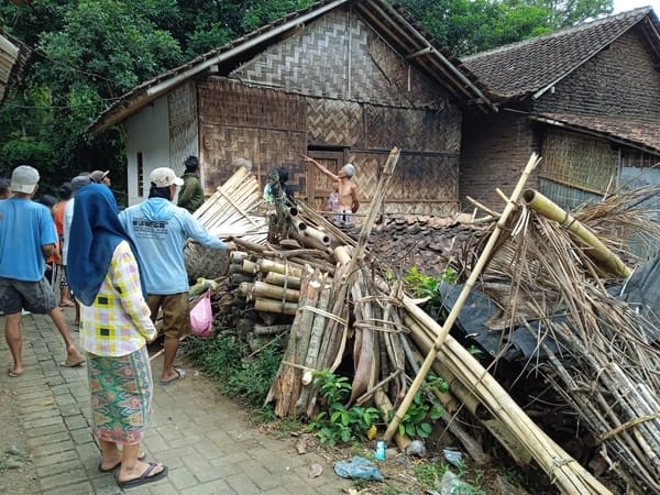 Gempa Bumi Guncang Laut Bali, Sejumlah Bangunan di Jember Alami Kerusakan