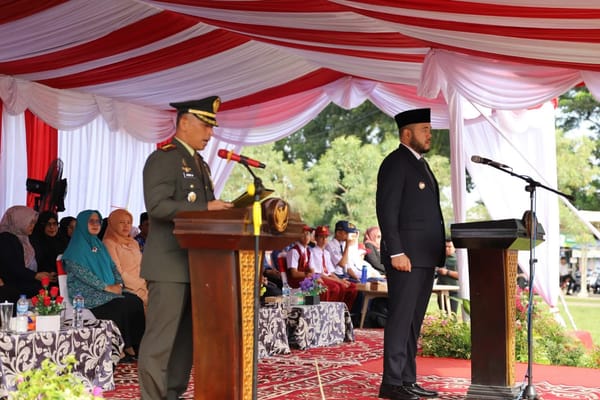 Momen Upacara Hari Kesaktian Pancasila Kota Padang Bertabur Prestasi dan Hadiah