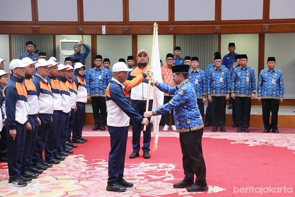 Gubernur Pramono Anung, Targetkan Jakarta Masuk 5 besar Pornas Korpri Di Palembang