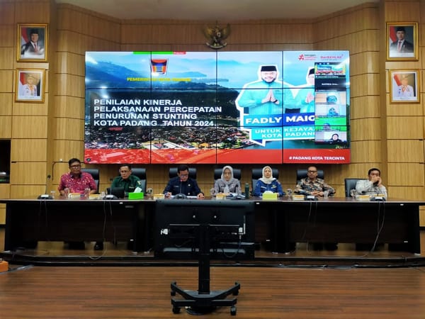 Berkat Intervensi, Angka Stunting di Kota Padang Mengalami Penurunan