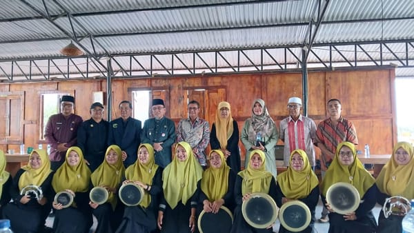 Jelang Lomba Tingkat Nasional di Kendari, Wawako Maigus Nasir Semangati Tim Qasidah