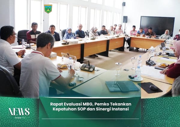 Rapat Evaluasi MBG, Pemko Padang Panjang Tekankan Kepatuhan SOP dan Sinergi Instansi