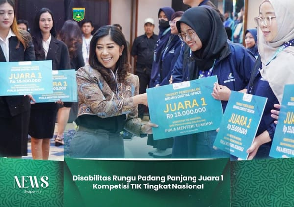 Disabilitas Rungu Padang Panjang Berhasil Raih Juara 1 Kompetisi TIK Tingkat Nasional
