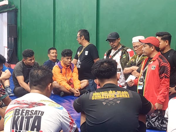 PON Beladiri 2025 di Kudus: Ketua KONI Sumbar Siapkan Bonus Spontan, Empat Cabor Berburu Medali