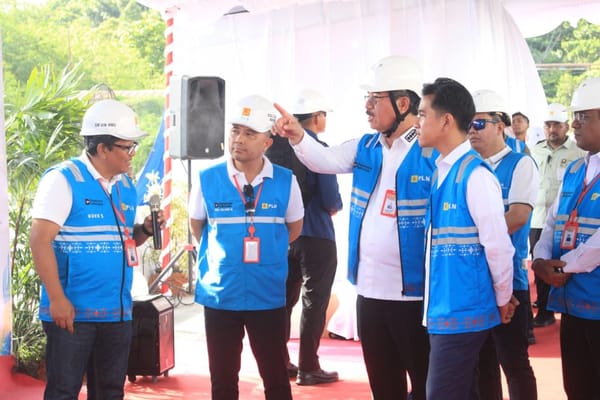 Wapres Gibran,didampingi Gubernur Maluku Tinjau BMPP Nusantara 1 di Ambon