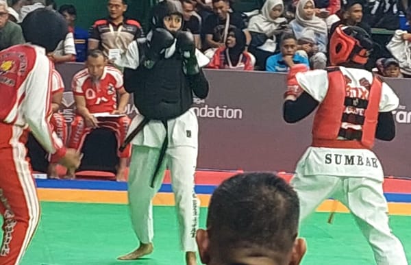 Atlet Tarung Derajat Sumbar, Dewi Yosilia Pastikan Perunggu, Masih Berpeluang Raih Emas