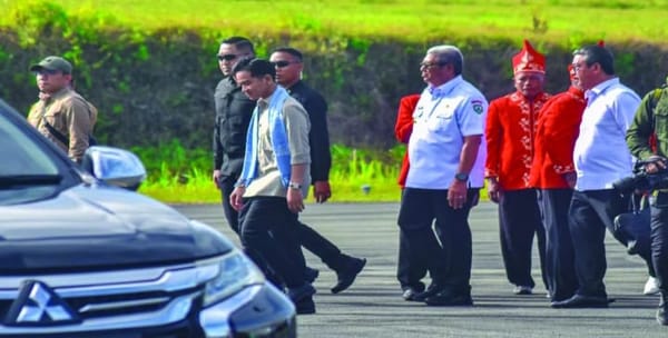 Wapres Gibran dalam rangkaian kunjungan kerja di Kota Ambon sempat kunjungi Malra