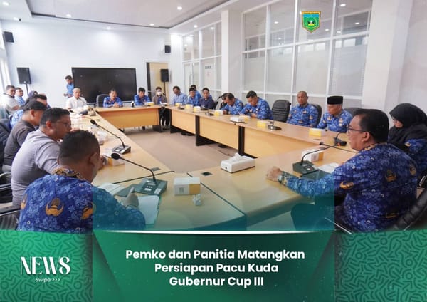 Pemko Padang Panjang dan Panitia Matangkan Persiapan Pacu Kuda Gubernur Cup III