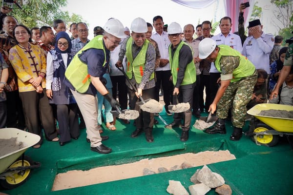Pembangunan 800 Titik  Gudang Dan Gerai Kopdes Merah Putih Serentak Diseluruh Indonesia Dimulai