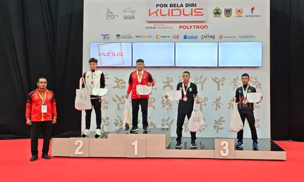 PON Beladiri II 2025 Kudus: Sambo Sumbar Raih Emas Lewat Yusril Mahendra