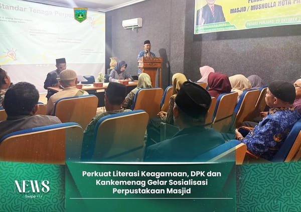 Perkuat Literasi Keagamaan, DPK dan Kankemenag Gelar Sosialisasi Perpustakaan Masjid