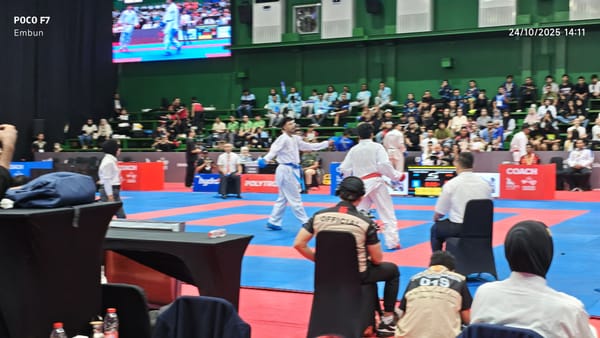 Karateka Sumbar Kembali Kandas, Harapan Medali Kini pada Nomor Kumite Putri