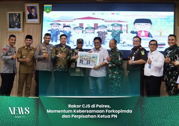 Rakor CJS di Polres, Momentum Kebersamaan Forkopimda dan Perpisahan Ketua PN Padang Panjang