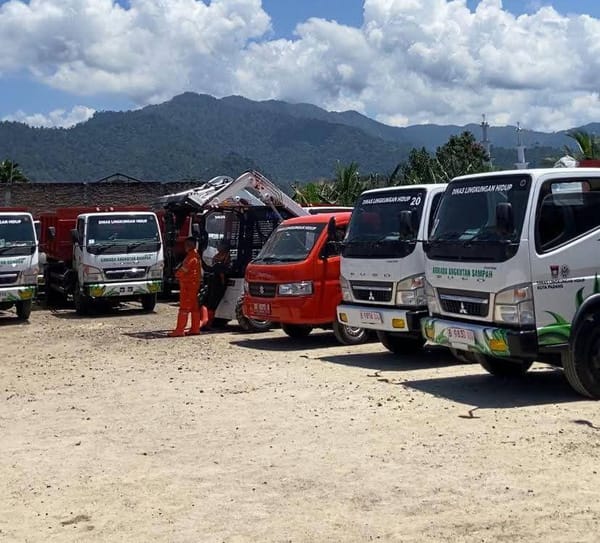 Wujudkan Kota Bersih dan Nyaman, Pemko Padang Tambah 48 Armada Kebersihan Baru