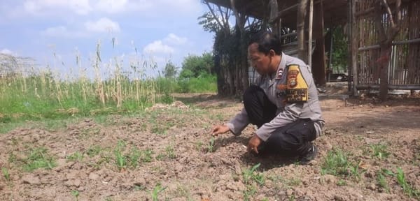 Polsek Cakung Berperan Aktif Mewujudkan Kemandirian Pangan