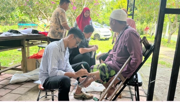Sentra Mahatmiya Bali Laksanakan Pengukuran dan Fitting Kaki-Tangan Palsu di Jember