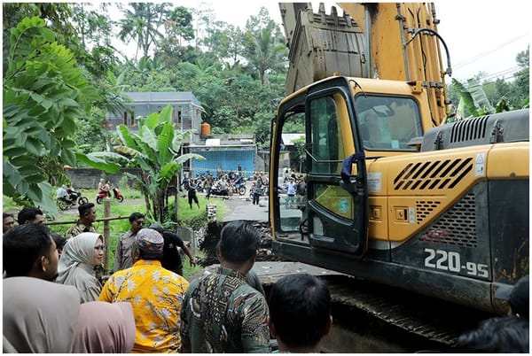 Pemkab Lumajang Mulai Bangun Jembatan Curah Maling dan Curah Kebo Dengan Teknologi Bailey Portabel