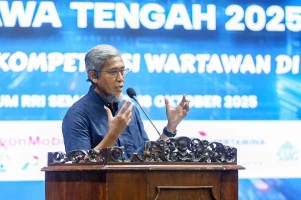 Sekda Prov Jateng Sumarno Berharap Wartawan (PWI) Menjadi Penyeimbang Informasi