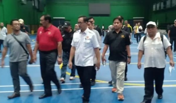 Ketum KONI Sumbar Dampingi Waketum KONI Pusat Tinjau Kesiapan Venue PON Beladiri di Kudus, Jawa Tengah