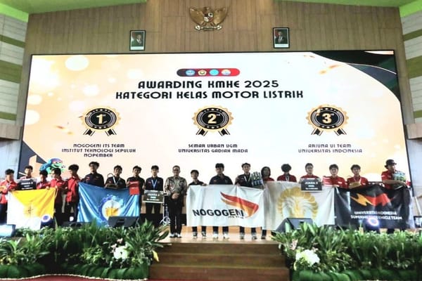 UNDIP dan ITS Juara Ganda, Ajang Kontes Mobil Hemat Energi (KMHE) 2025 di kampus Universitas Jember