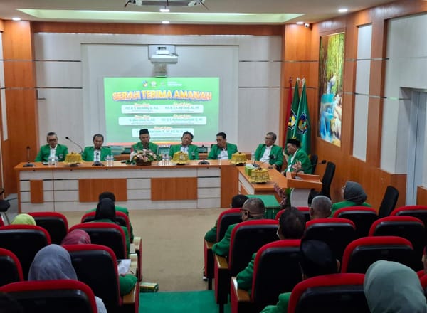 Sertijab Asisten Direktur di Program Pasca Sarjana UMI Makassar