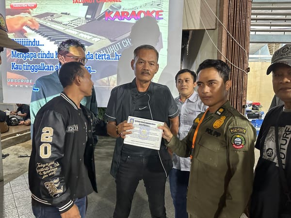Satpol PP Pontianak Tertibkan Kafe Bising dan Ingatkan Jam Malam Anak