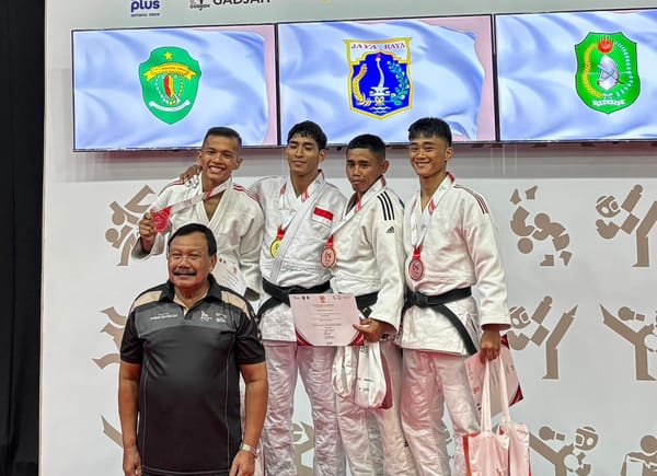 Judo Sumbang Medali Perdana untuk Kalbar, Beta Awari Raih Perunggu