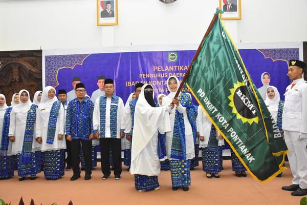 BKMT Kota Pontianak Periode 2025–2030 Resmi Dilantik
