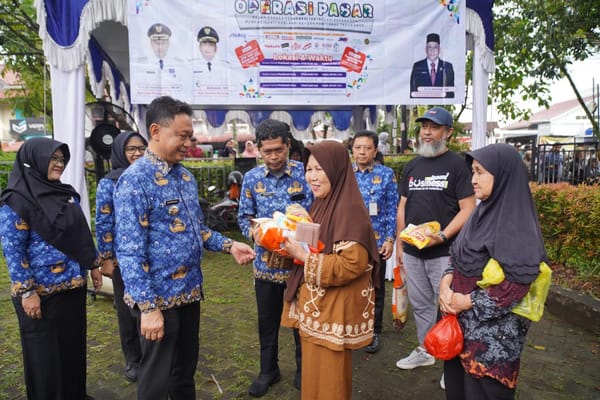 Pemkot Pontianak terus Gelar Operasi Pasar Murah
