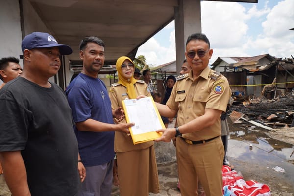 Pemkot Bergerak Cepat Bantu Korban Kebakaran di Pontianak Timur