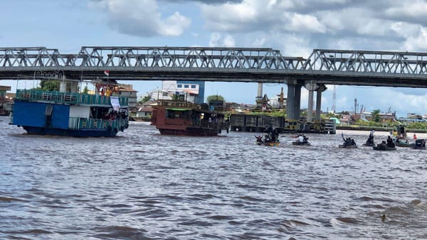 Karnaval Air di Sungai Kapuas tandai Napak Tilas Sejarah Berdirinya Pontianak