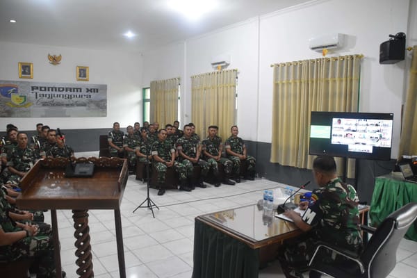 Pomdam XII/Tpr Gelar Bimtek Mengemudi bagi Prajurit TNI