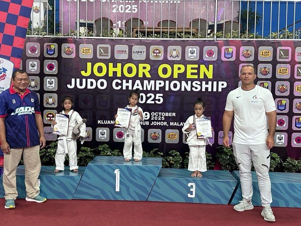 Tiga Atlet Cilik Pontianak Bawa Pulang Medali di Kejuaraan Judo Internasional Johor Malaysia