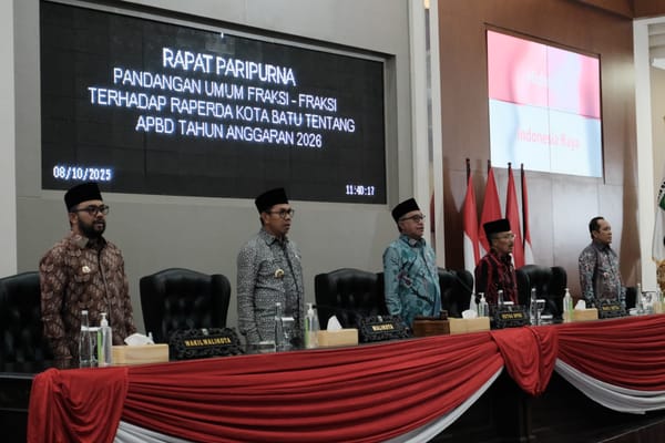 Golkar Desak Pemkot Batu Bangkit dari Krisis Fiskal: Wajib Kreatif Dongkrak PAD Pasca Dana Transfer Turun Rp168 Miliar