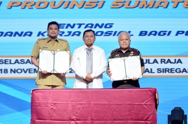 Sumut Provinsi Ketiga Terapkan Restorative Justice, Gubernur Bobby Gandeng Kejatisu Wujudkan Keadilan yang Humanis