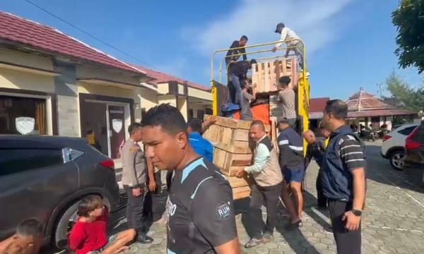 Tangkap Truk Muat Ranmor "Bodong" Pengemudi Positif Narkoba